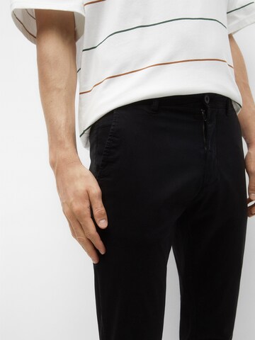 Pull&Bear Regular Hose in Schwarz