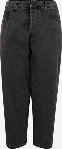 Only & Sons Big & Tall Tapered Jeans 'CONE' in Black: front