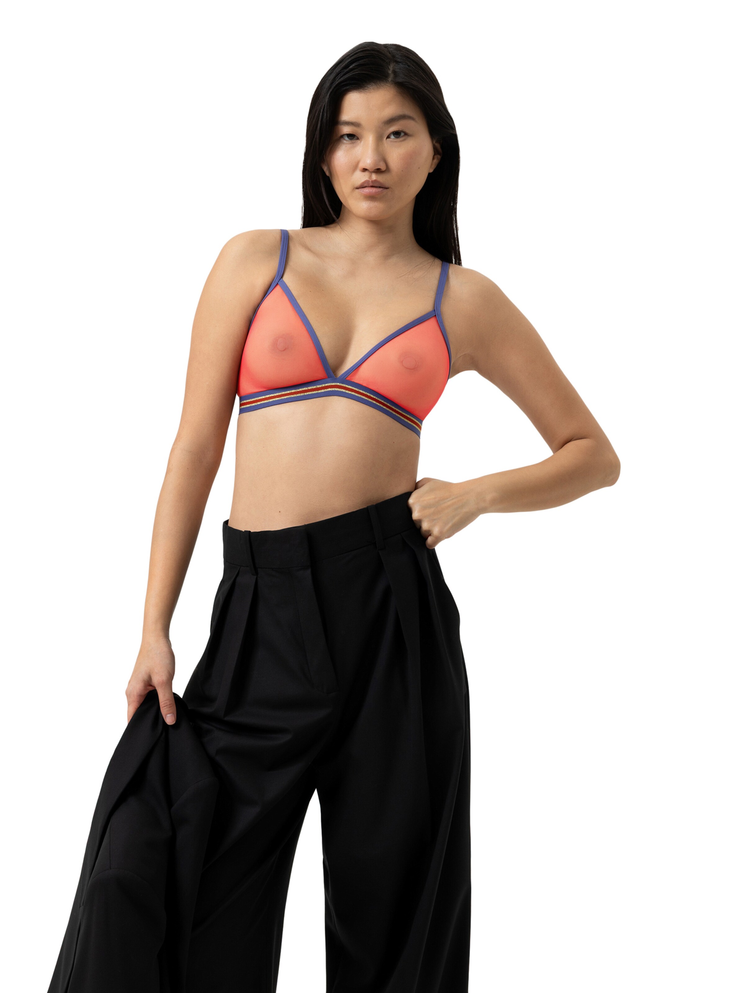 Mey Triangel BH 'Poetry Sheer' in Oranje