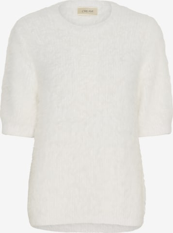 Cream Pullover 'CRLini' i hvid: forside