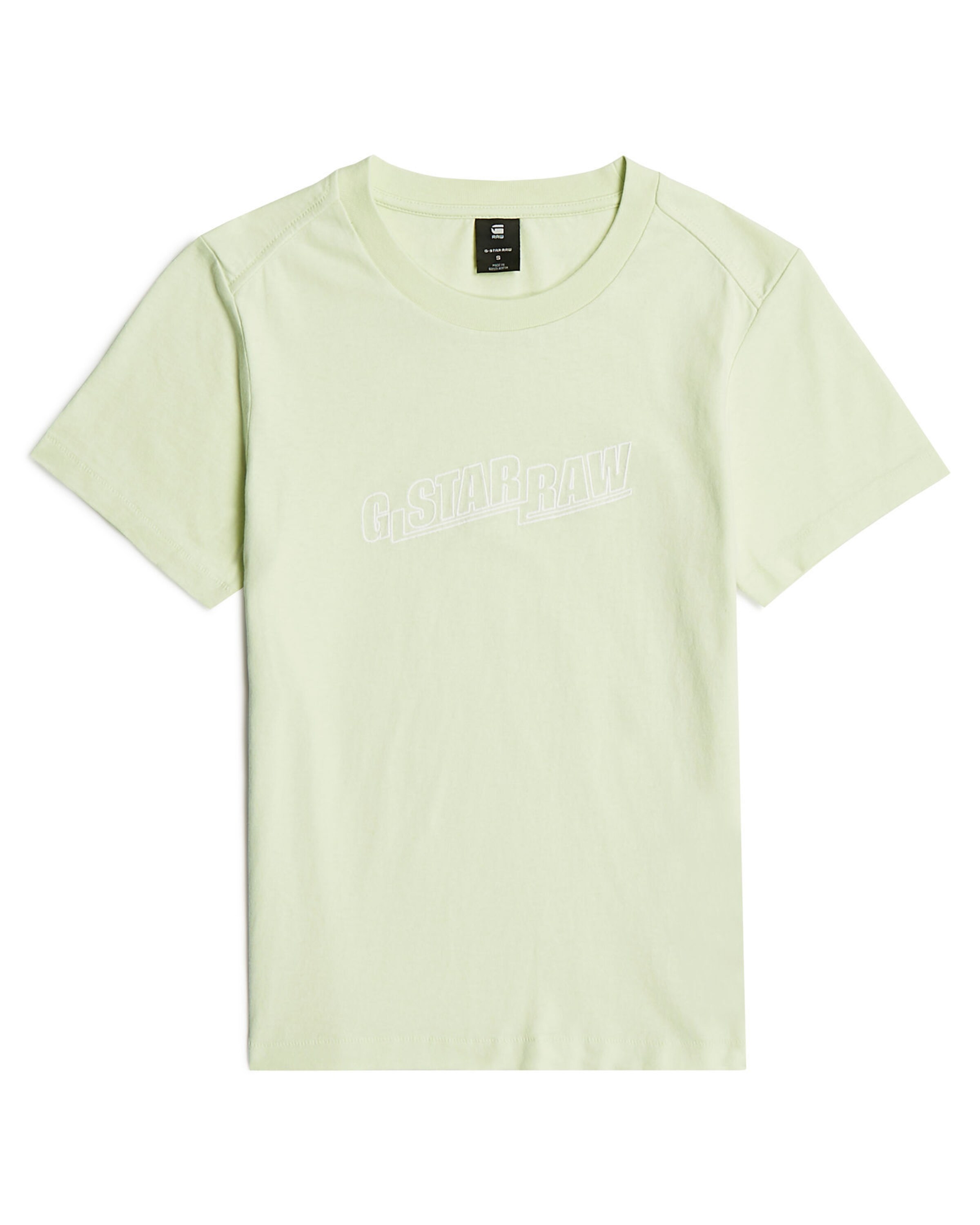 G-STAR T-Shirt in pastellgrün, Produktansicht