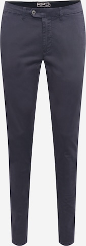 REDPOINT Slim fit Chino Pants 'Brandon' in Blue: front