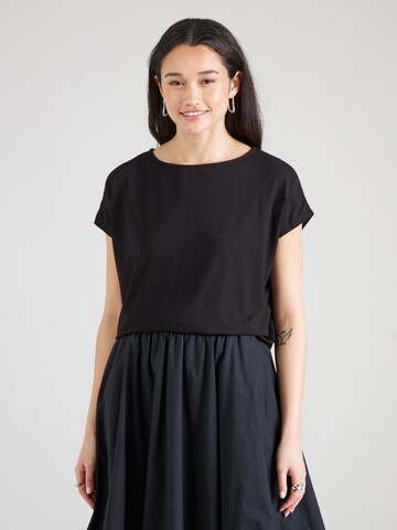 s.Oliver T-Shirt in Schwarz: Vorderseite