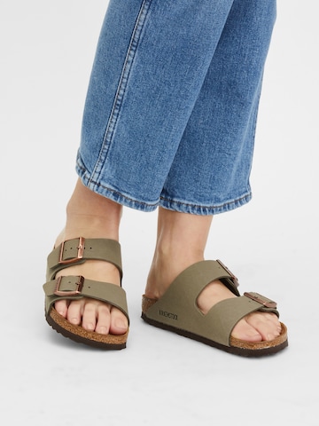 pelēks BIRKENSTOCK Ādas čības 'Arizona'