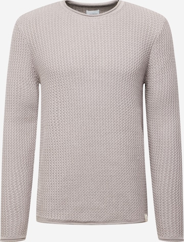 MUSTANG Sweater 'Emil' in Grey: front