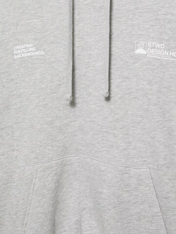Pull&Bear Bluzka sportowa 'STWD CIRCA ART' w kolorze szary