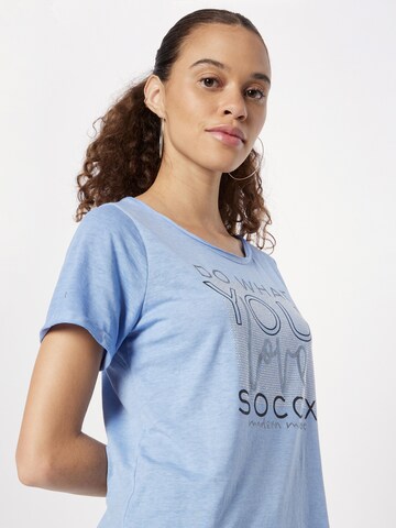 Soccx - Camiseta en azul