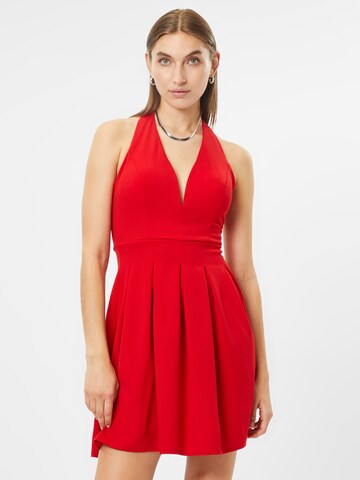 WAL G. - Vestido em vermelho: frente