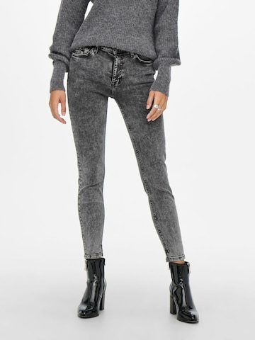 JDY Skinny Jeans 'Fancy' in Grijs: voorkant