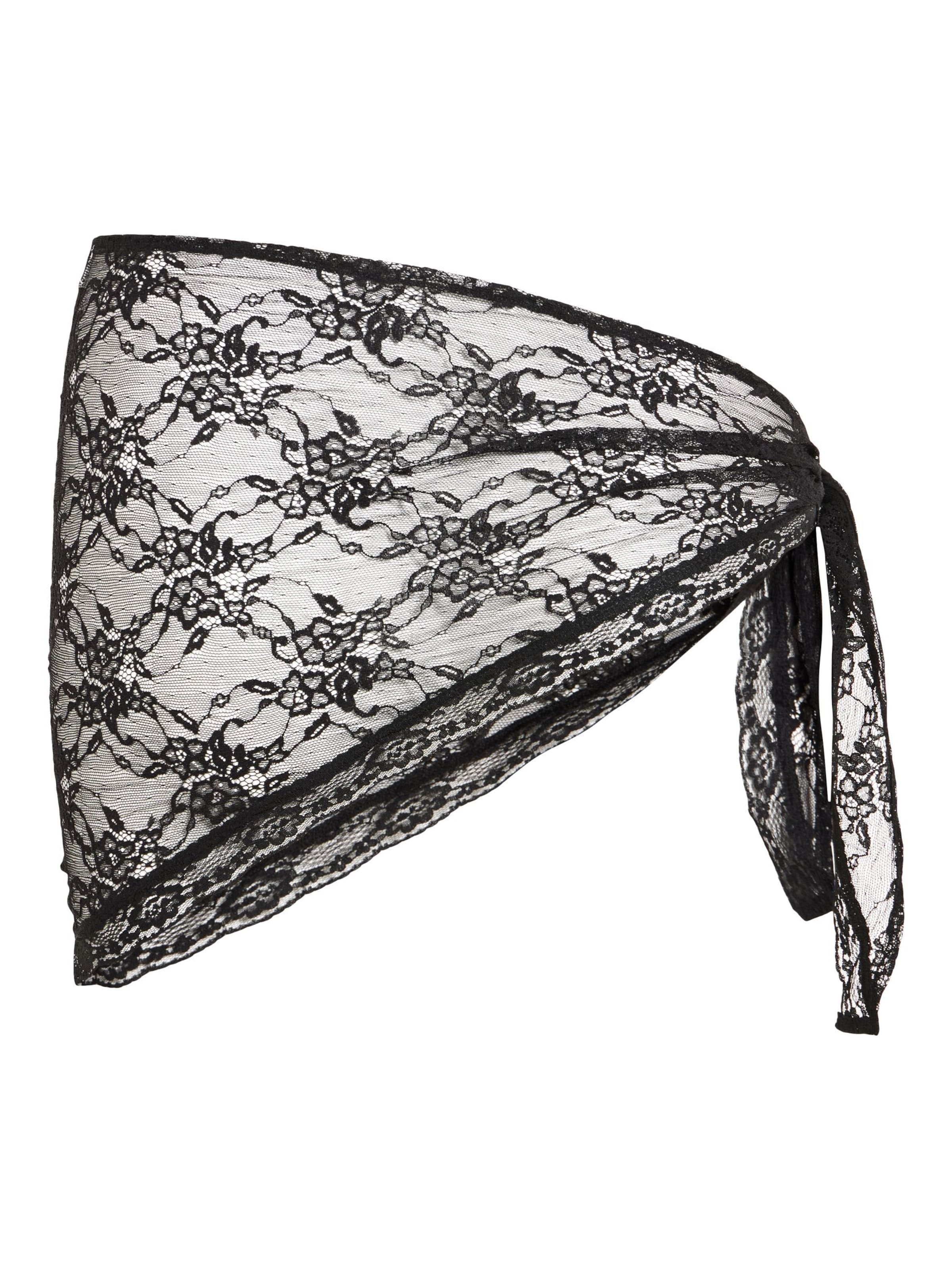 Serviette de plage 'VILajla' VILA en noir : devant