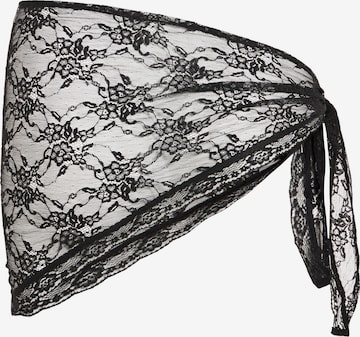 Serviette de plage 'VILajla' VILA en noir : devant