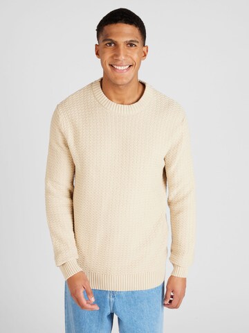 SELECTED HOMME Tröja 'Thim' i beige: framsida