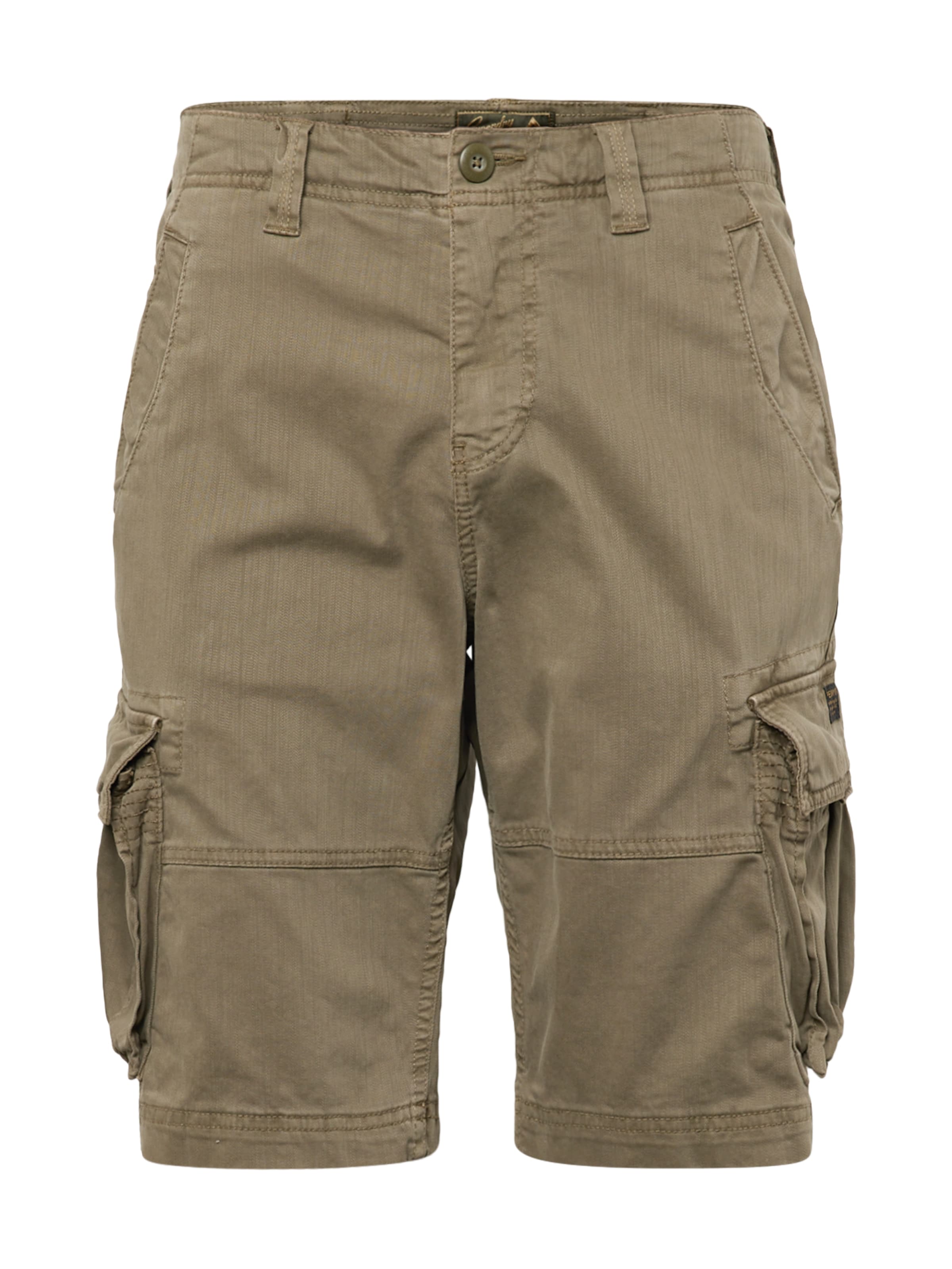 Pantalon cargo 'Core' Superdry en vert : devant