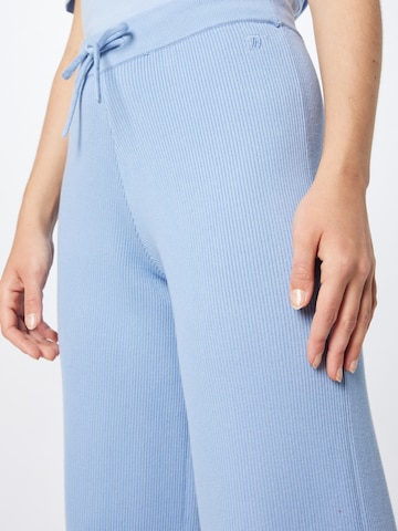 Wide leg Pantaloni di TOMMY HILFIGER in blu