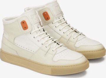 Kazar High-Top Sneakers in White