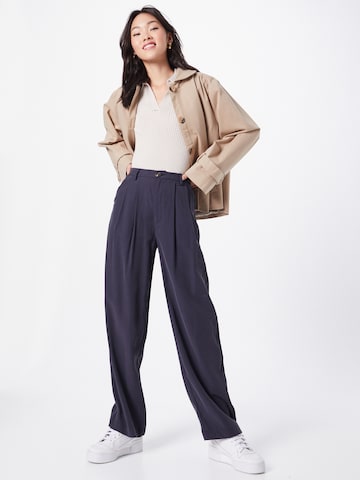 Moves Loose fit Pleat-front trousers 'Nimma' in Blue