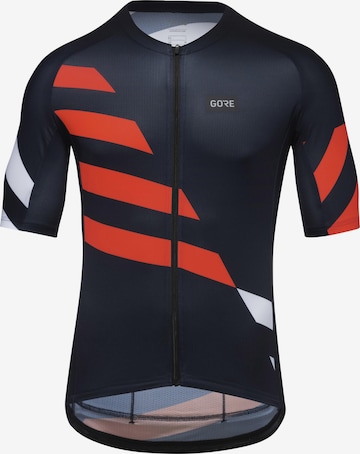 GORE WEAR Jersey 'Spirit Signal Chaos' in Blue: front