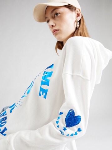 Grace Sweatshirt 'JE T'AIME' in White