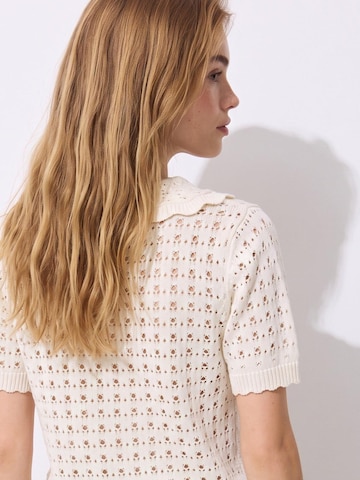 andy & lucy Sweater 'COLETTE' in Beige