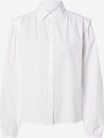 BOSS - Blusa 'C_Bosally' en blanco: frente