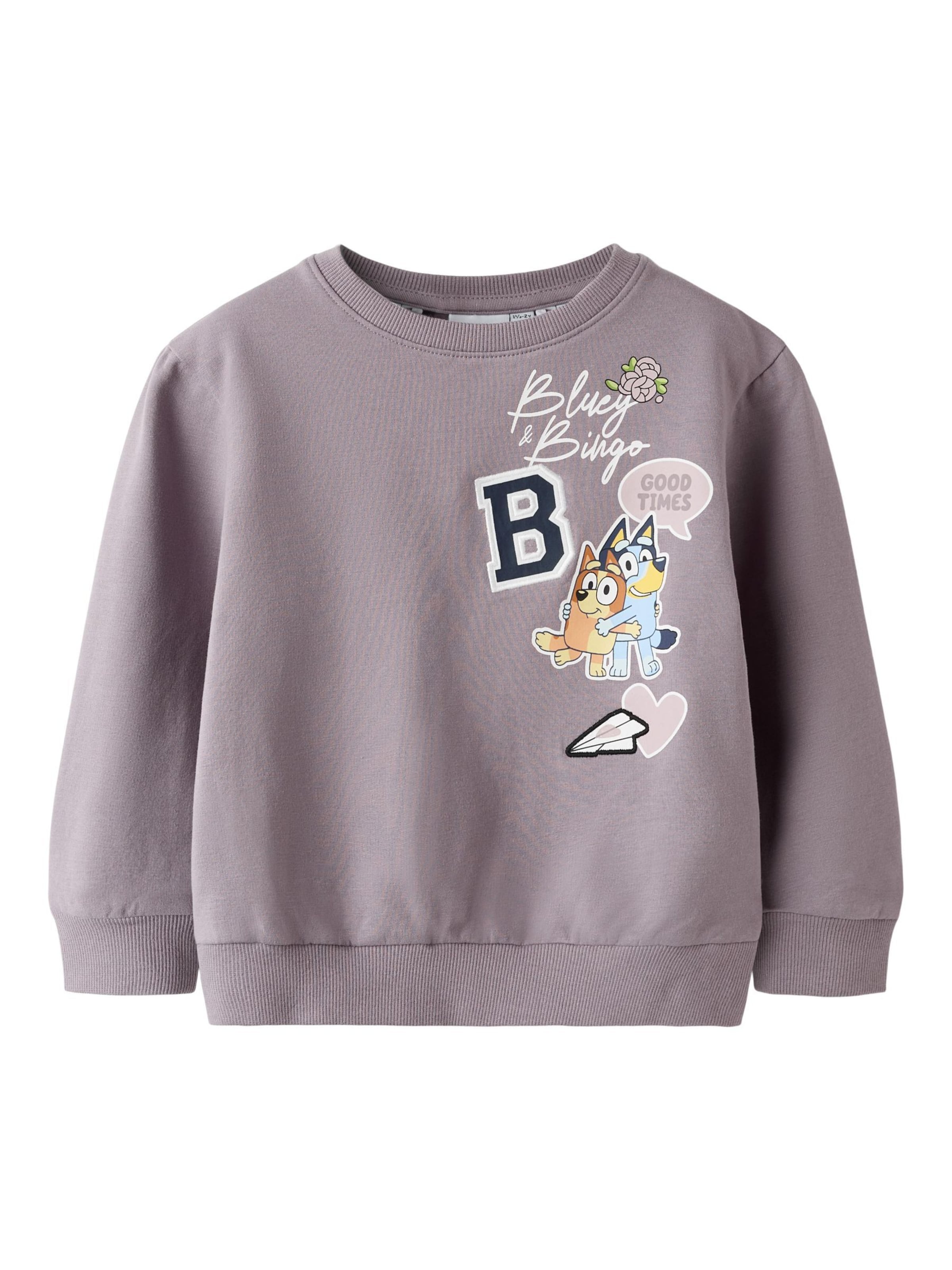 NAME IT Sweatshirt i lilla: forside