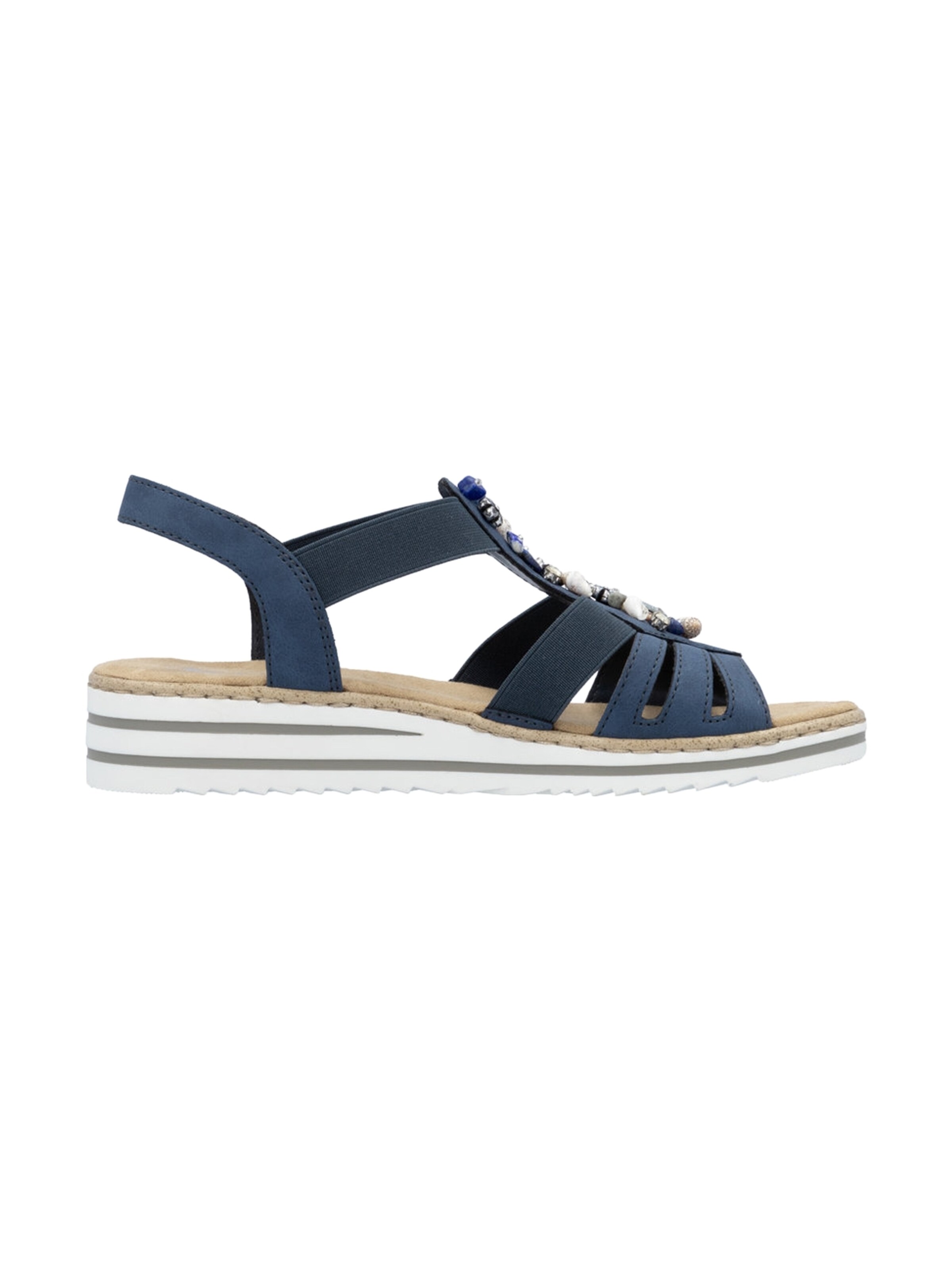 Rieker - Sandalias en azul