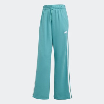 ADIDAS SPORTSWEAR Regular Workout Pants 'Essentials' in Blue: front