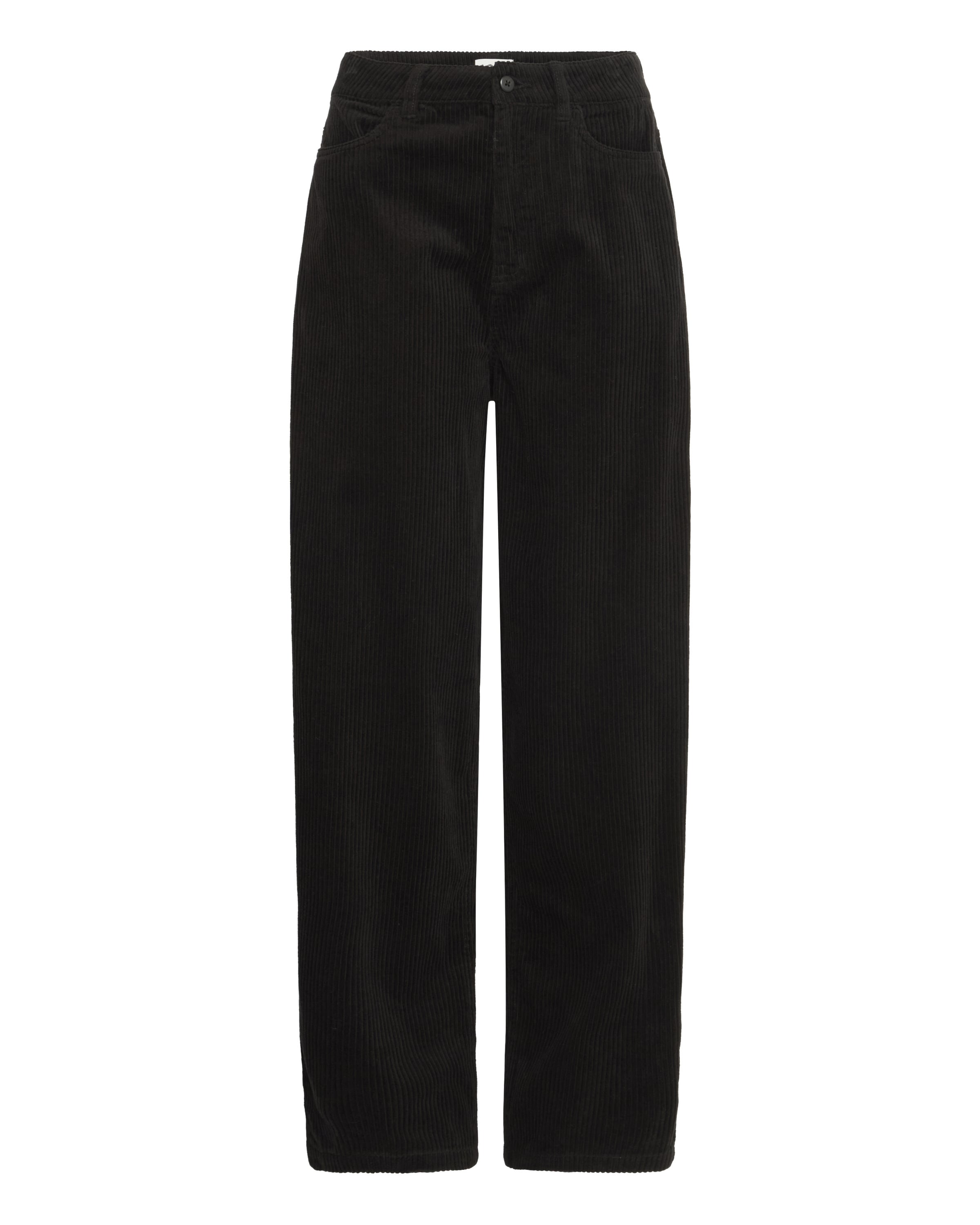 Barrel Pantalon 'IHFocaro' ICHI en noir : devant