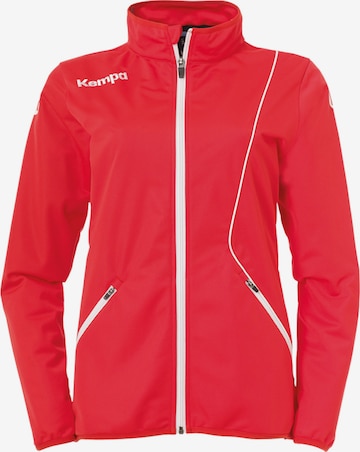 UHLSPORT Athletic Jacket in Red: front