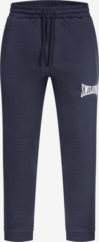 Coupe slim Pantalon 'Classic Pro' Smilodox en bleu : devant