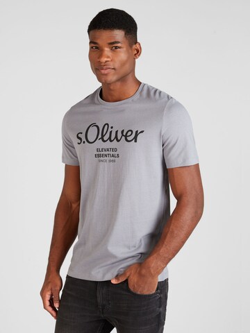 s.Oliver T-Shirt in Grau: predná strana