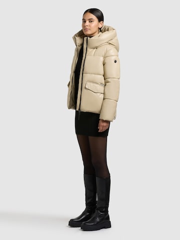khujo Winterjas 'Aurora' in Beige