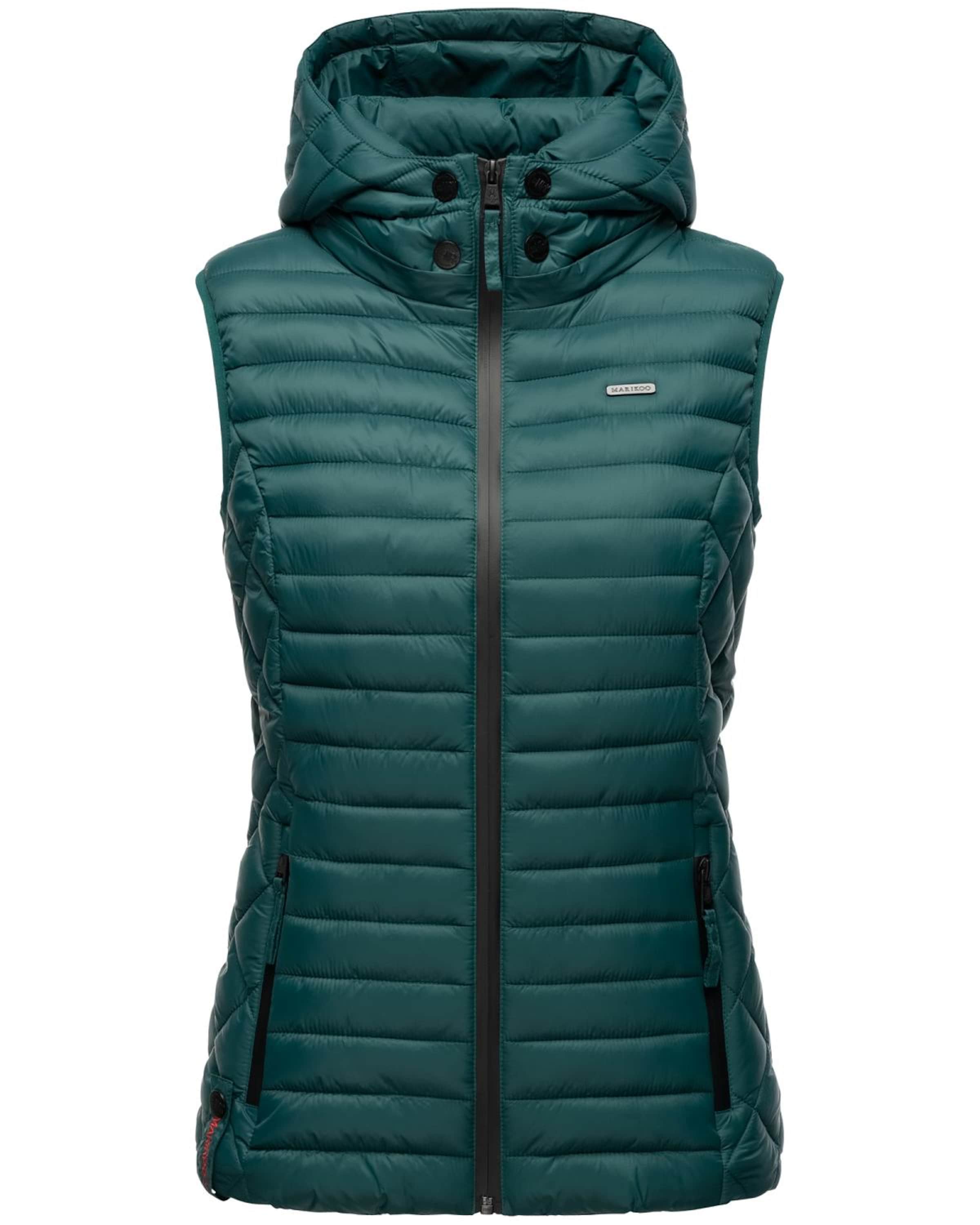 MARIKOO Bodywarmer in Groen: voorkant
