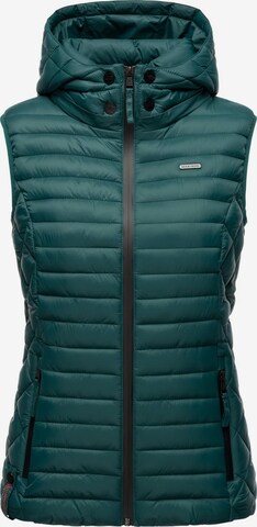 MARIKOO Bodywarmer in Groen: voorkant