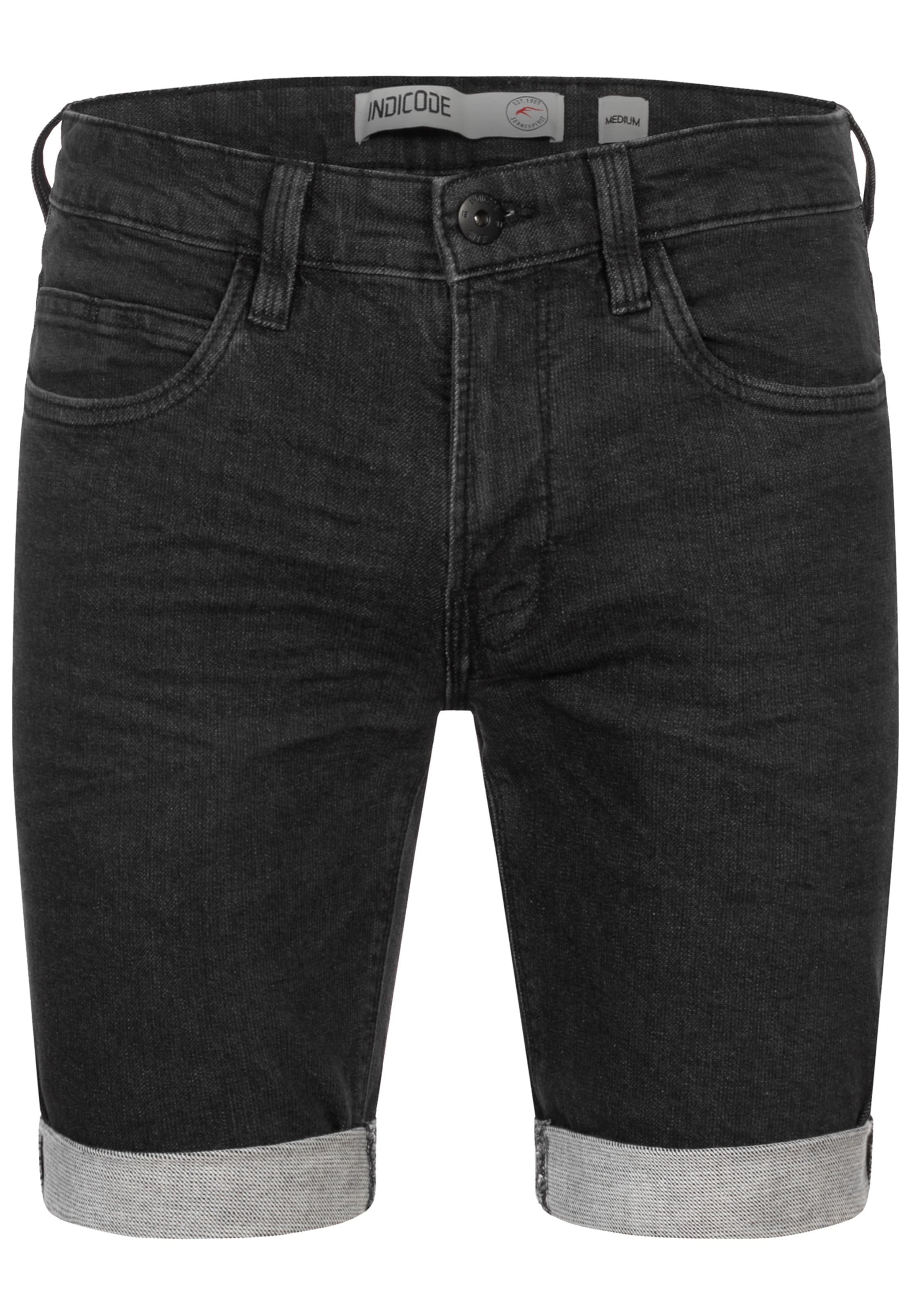 INDICODE JEANS Jeans 'Danny' in Schwarz: Vorderseite