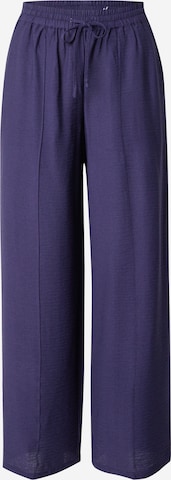 ABOUT YOUWide Leg/ Široke nogavice Hlače 'Doro' - plava boja: prednji dio