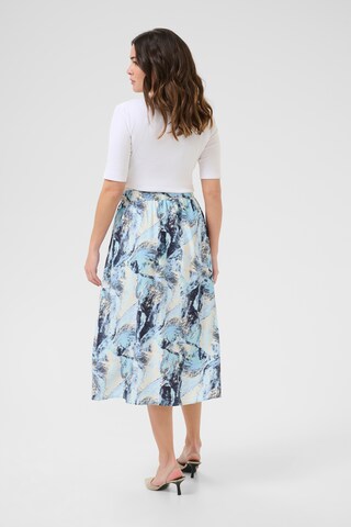 Jupe 'Jasmin' Kaffe en bleu
