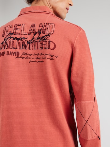 CAMP DAVID Shirt in Red