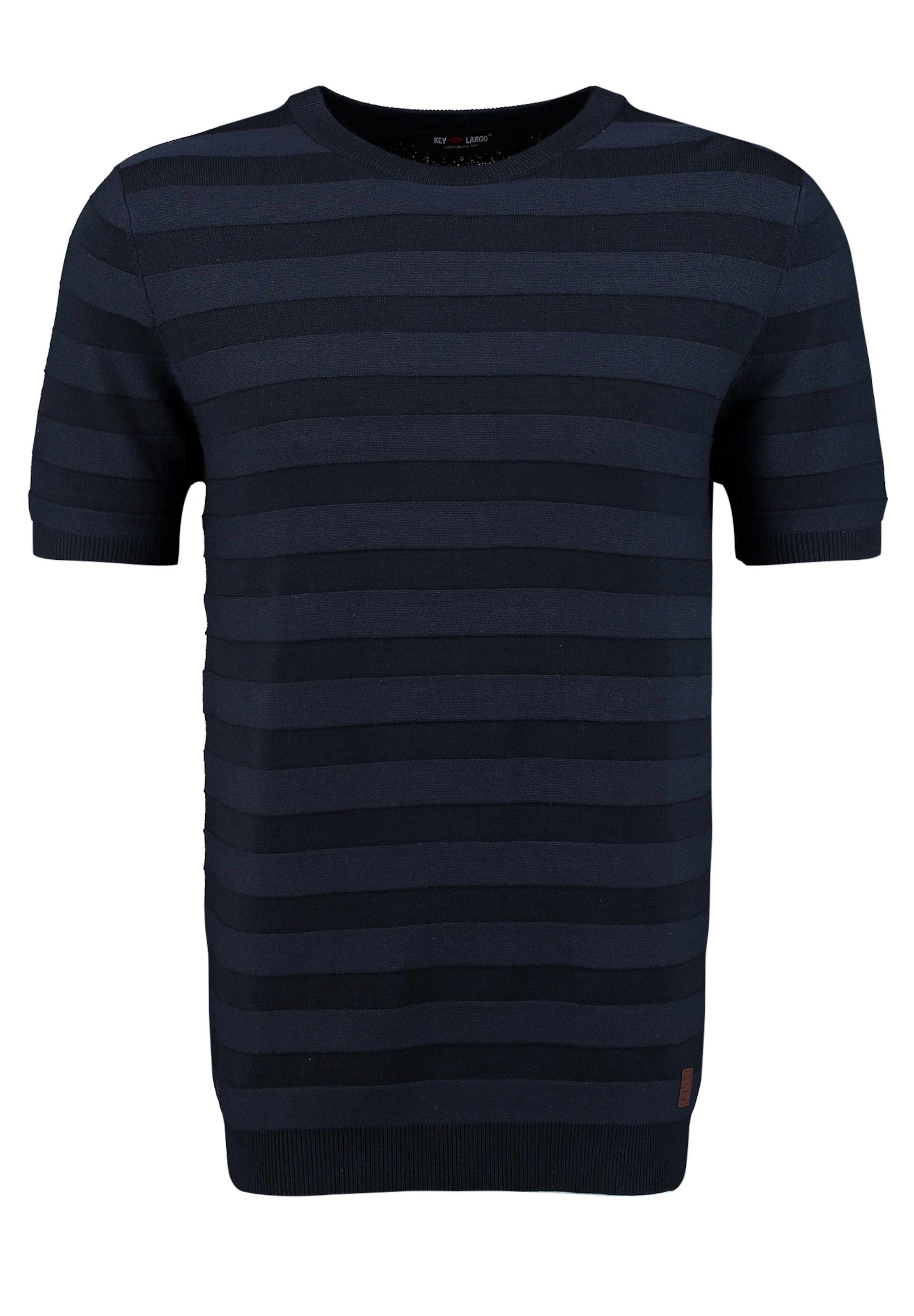 zils Key Largo T-Krekls 'DOCK': no priekšpuses