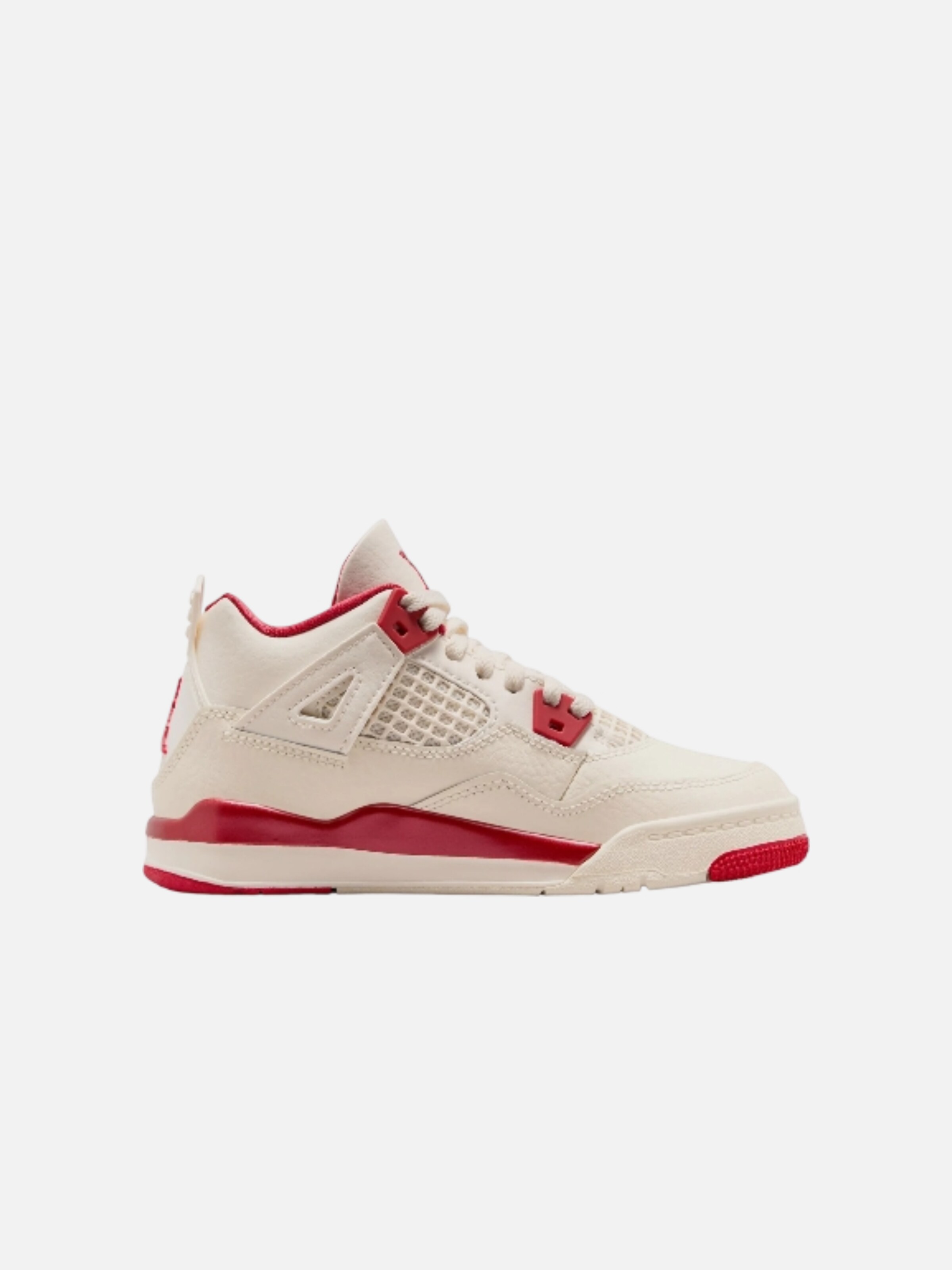 Sneaker 'Air Jordan 4 Retro Valentine's Day Sierra Red Enfant et Bébé' di Jordan in rosso: frontale