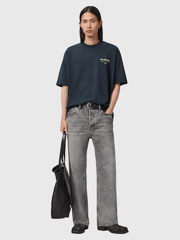 AllSaints Μπλουζάκι 'Underground' σε μπλε