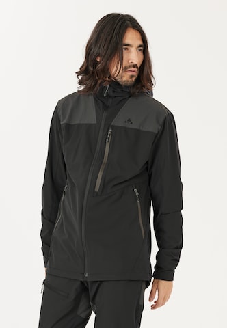 Whistler Softshelljacke 'Salton' in Schwarz: Vorderseite
