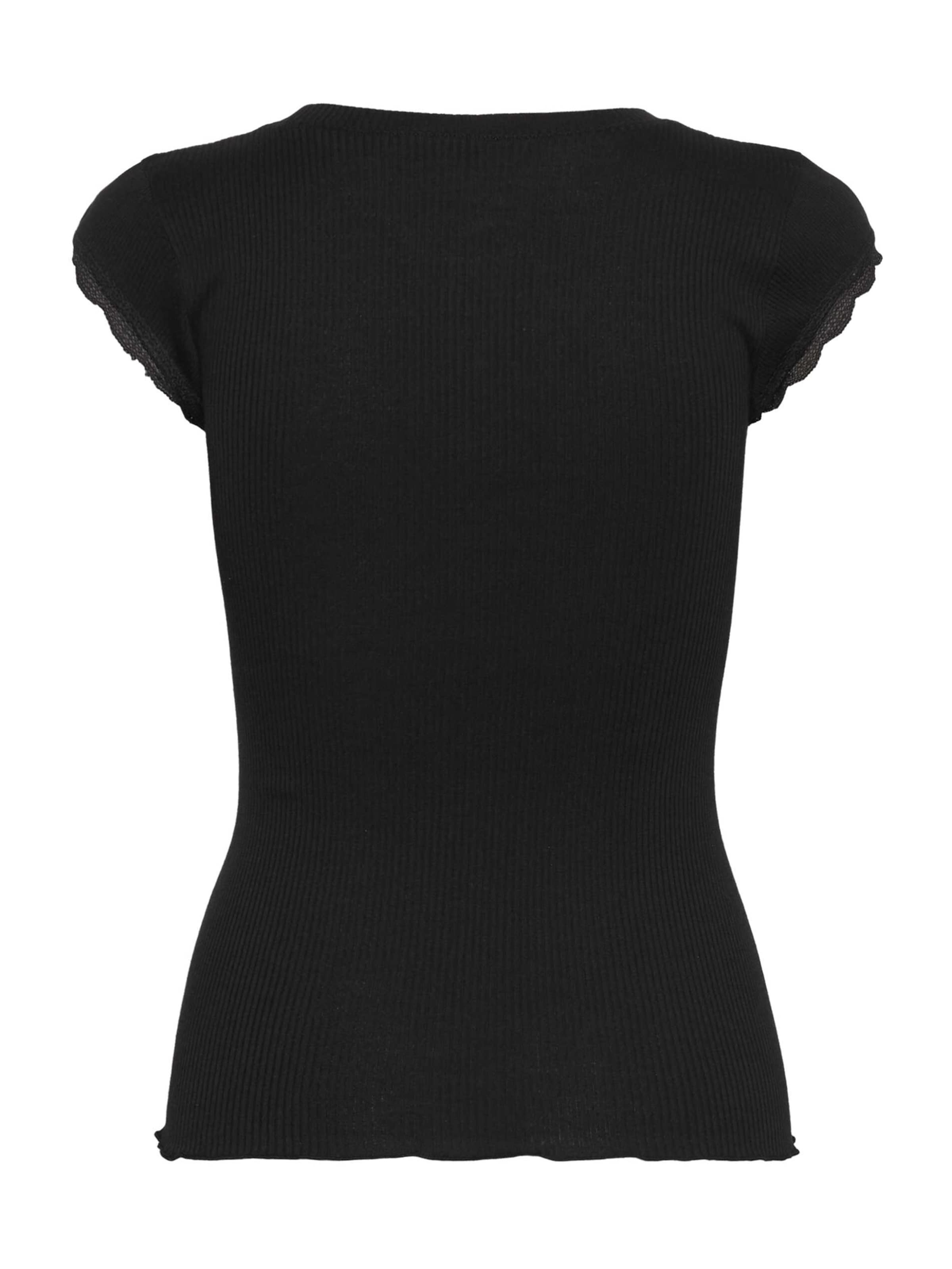 rosemunde Majica 'Baybay' | črna barva