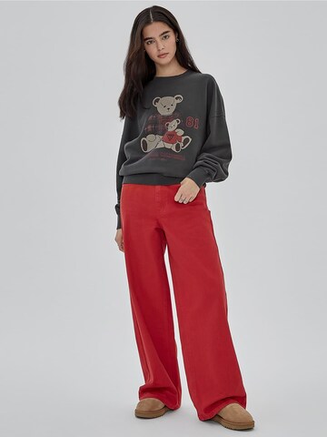 GUESS Wide leg Jeans in Red