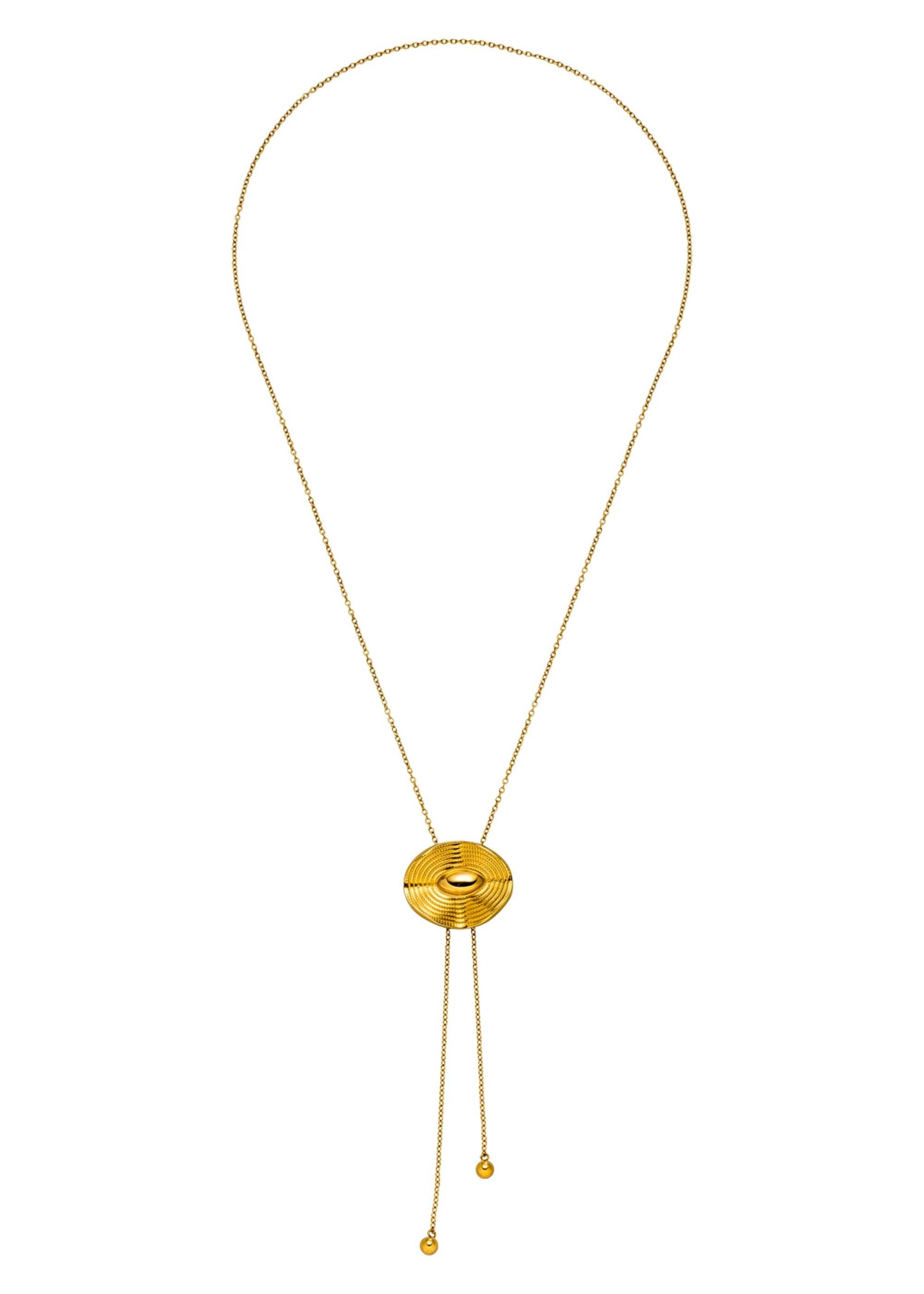 PURELEI - Cadena 'Shell Drop' en oro: frente