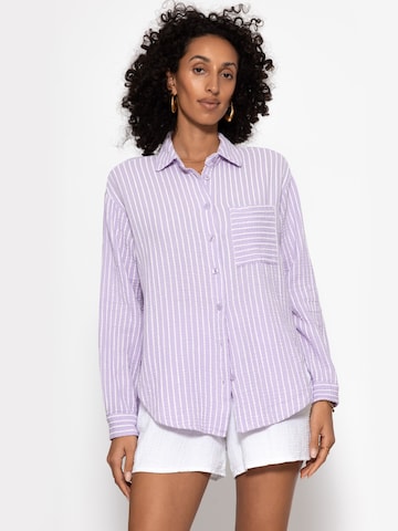SASSYCLASSY Bluse‌‌ in Lila