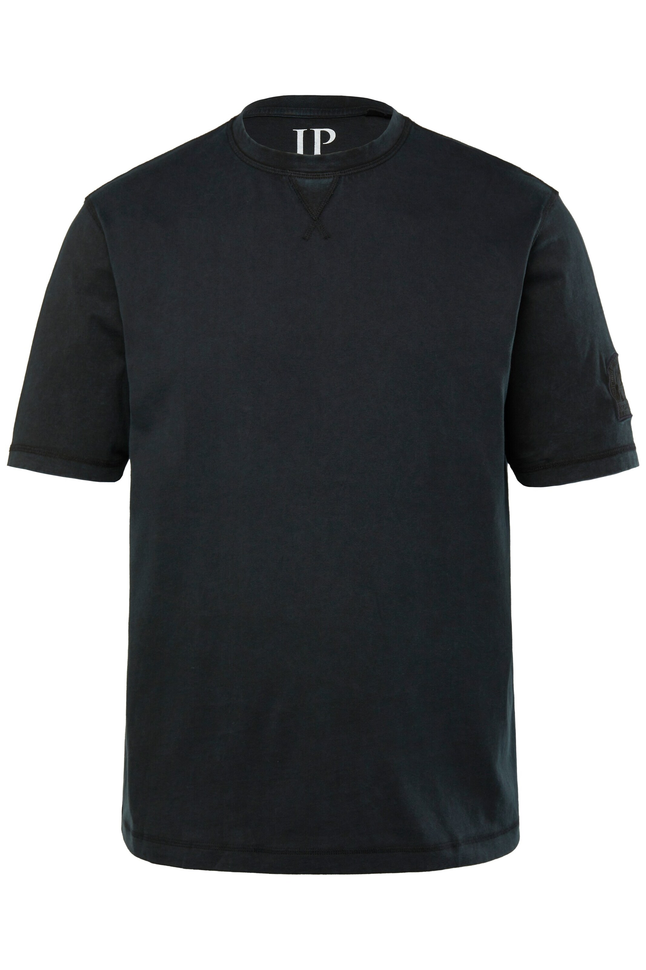 T-Shirt JP1880 en noir : devant