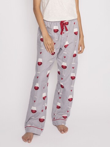 PJ Salvage Pajama Pants in Grey: front