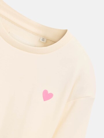 TOM TAILOR Sweatshirt in White