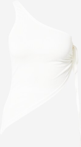 Edikted Top in White: front